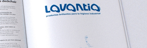 Lavantia. Productos brillantes para la higiene industrial